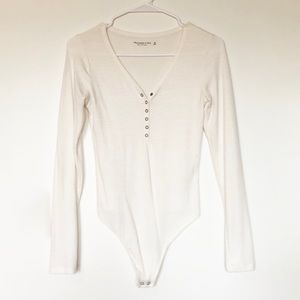 A&F Snap Button Bodysuit